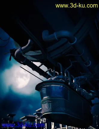 3D打印模型Spirit of Punk Airship Aged的图片