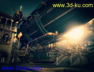 3D打印模型Spirit of Punk Airship Aged的图片