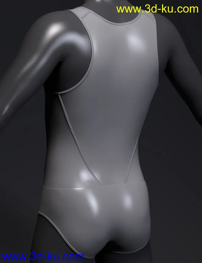Sports Jump Suit for Genesis 8 Male(s)模型的图片9