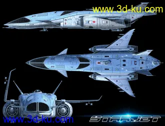 3D打印模型StarJet的图片