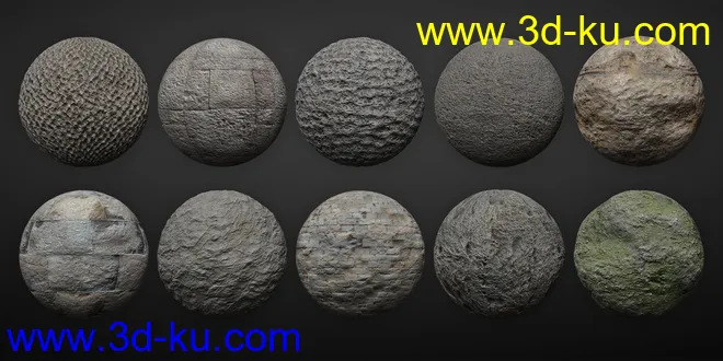 Stoneworks From Mexico 01 - Iray Shaders and Merchant Resource模型的图片2
