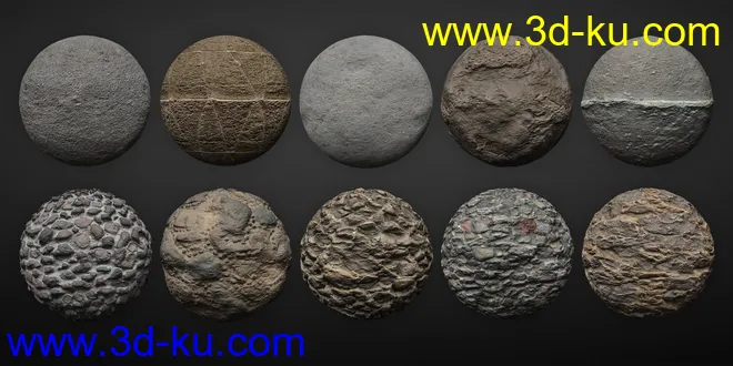 Stoneworks From Mexico 01 - Iray Shaders and Merchant Resource模型的图片3