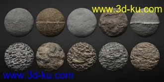 3D打印模型Stoneworks From Mexico 01 - Iray Shaders and Merchant Resource的图片