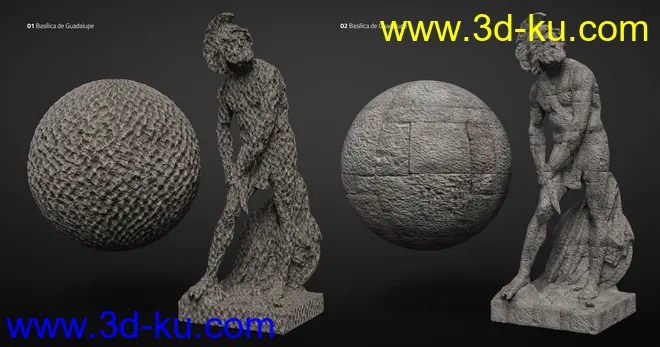 Stoneworks From Mexico 01 - Iray Shaders and Merchant Resource模型的图片4