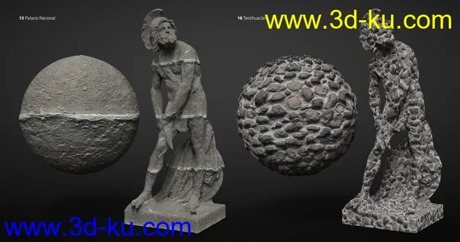 Stoneworks From Mexico 01 - Iray Shaders and Merchant Resource模型的图片11