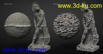 3D打印模型Stoneworks From Mexico 01 - Iray Shaders and Merchant Resource的图片