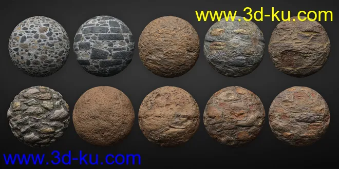 Stoneworks From Mexico 02 - Iray Shaders and Merchant Resource模型的图片2