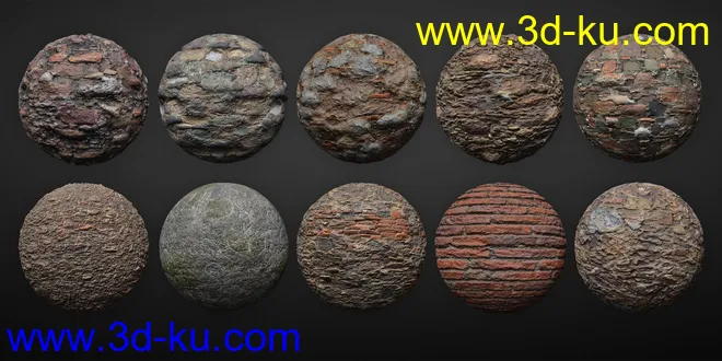 Stoneworks From Mexico 02 - Iray Shaders and Merchant Resource模型的图片3