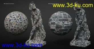 3D打印模型Stoneworks From Mexico 02 - Iray Shaders and Merchant Resource的图片