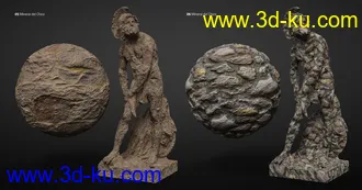 3D打印模型Stoneworks From Mexico 02 - Iray Shaders and Merchant Resource的图片