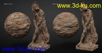 3D打印模型Stoneworks From Mexico 02 - Iray Shaders and Merchant Resource的图片