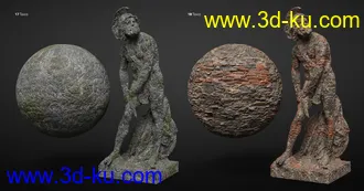 3D打印模型Stoneworks From Mexico 02 - Iray Shaders and Merchant Resource的图片