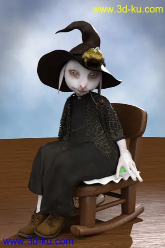 3D打印模型Storybook Rabbit for Genesis 8 Female的图片