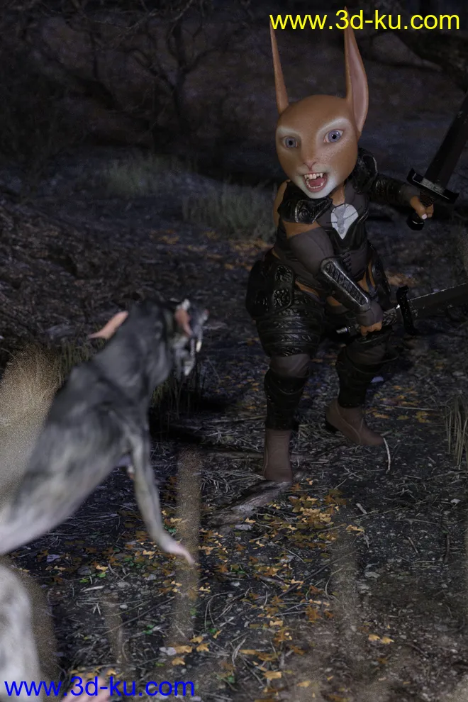 Storybook Rabbit for Genesis 8 Female模型的图片8