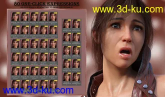3D打印模型Strong Will - Expressions for Genesis 8 Female(s)的图片