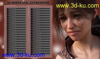 3D打印模型Strong Will - Expressions for Genesis 8 Female(s)的图片