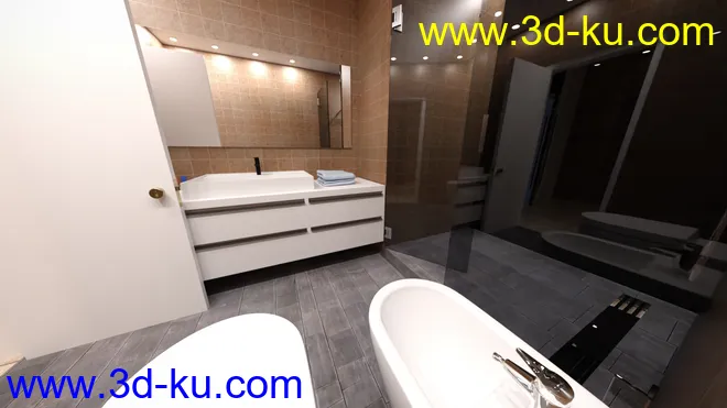 Studio Loft Apartment模型的图片9