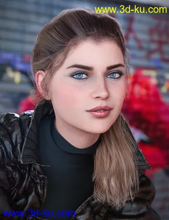 3D打印模型Summer Sidetail Hair for Genesis 8 Female(s)的图片