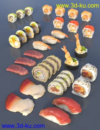 3D打印模型Sushi Delicious的图片