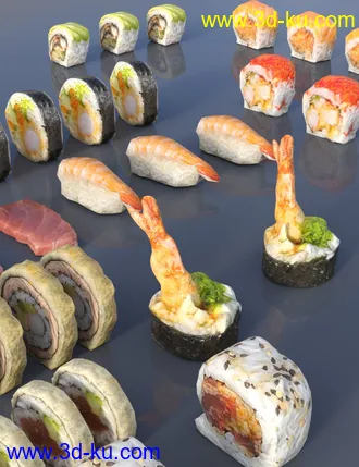 3D打印模型Sushi Delicious的图片