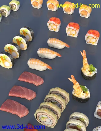 3D打印模型Sushi Delicious的图片