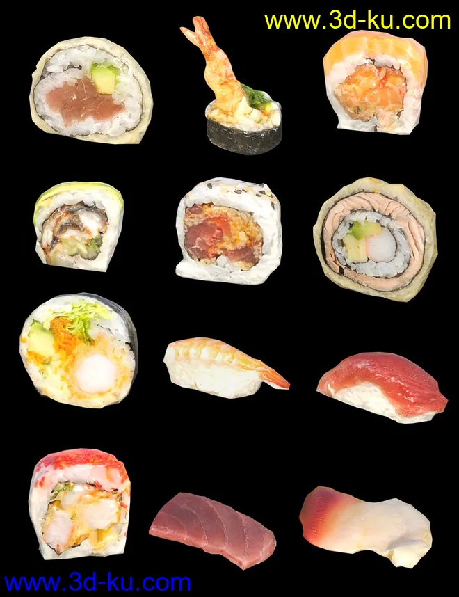 Sushi Delicious模型的图片6