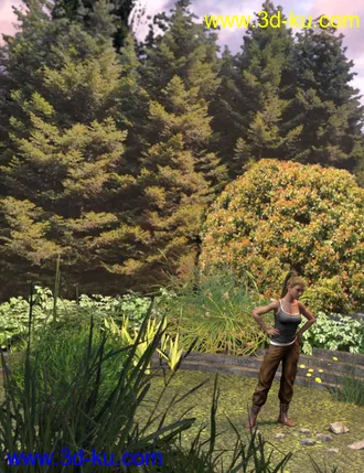 3D打印模型SY Fast Foliage Iray的图片