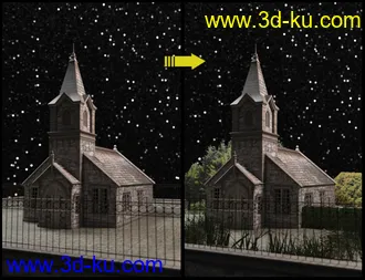 3D打印模型SY Fast Foliage Iray的图片