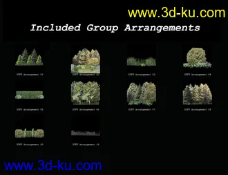 3D打印模型SY Fast Foliage Iray的图片