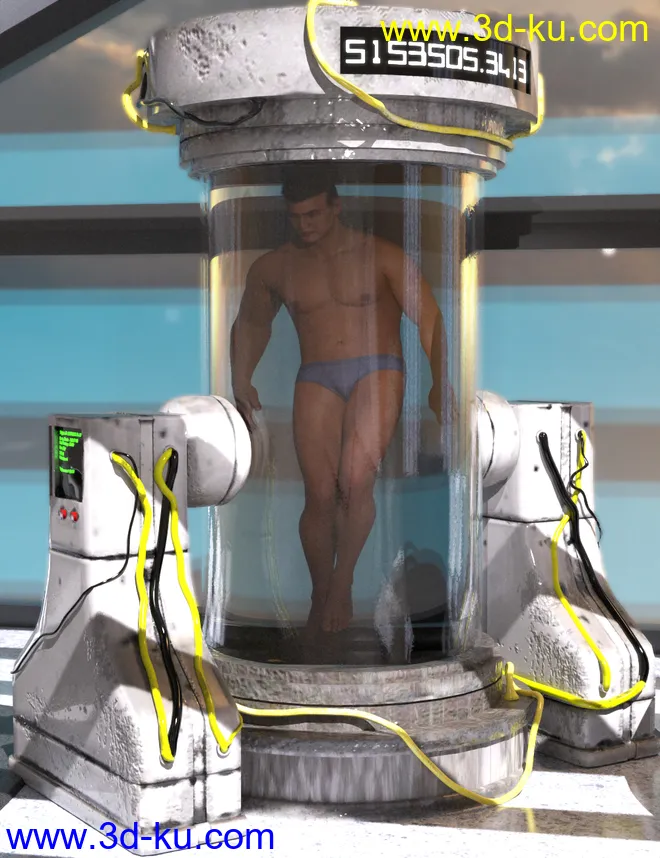 SY Pods Tanks and Human Containers模型的图片3