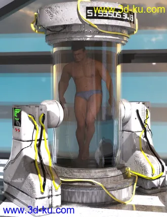 3D打印模型SY Pods Tanks and Human Containers的图片