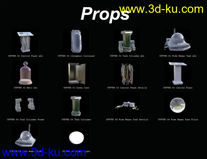 SY Pods Tanks and Human Containers模型的图片9