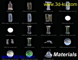 3D打印模型SY Pods Tanks and Human Containers的图片