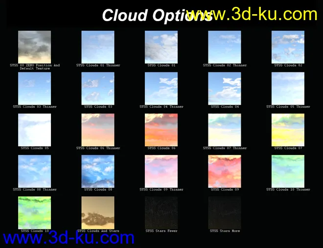SY Sky System Iray模型的图片10