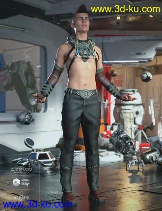 3D打印模型Symbiont Outfit Textures的图片