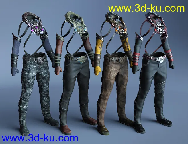 Symbiont Outfit Textures模型的图片6