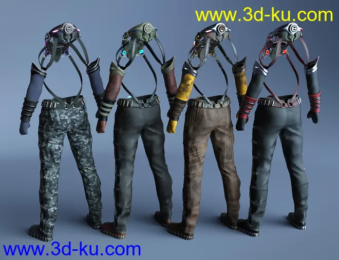 Symbiont Outfit Textures模型的图片7