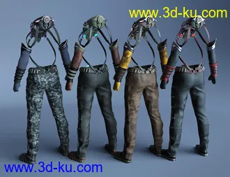 3D打印模型Symbiont Outfit Textures的图片