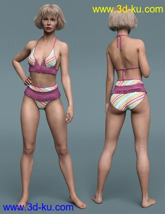 3D打印模型Tanis HD for Genesis 8 Female的图片
