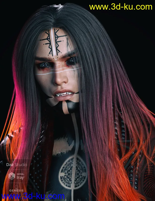 Tathar for Genesis 8 Male模型的图片1