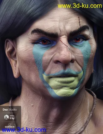 3D打印模型Tennessee for Genesis 8 Male的图片