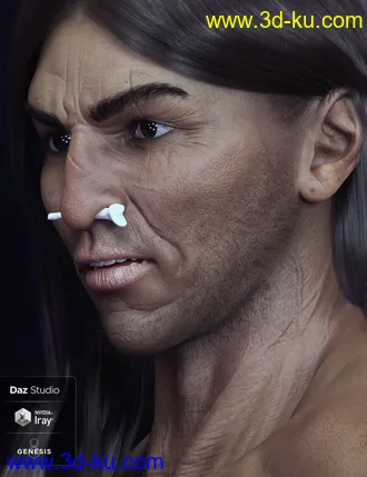 3D打印模型Tennessee for Genesis 8 Male的图片