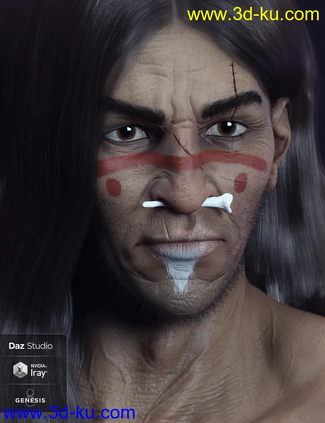 Tennessee for Genesis 8 Male模型的图片4
