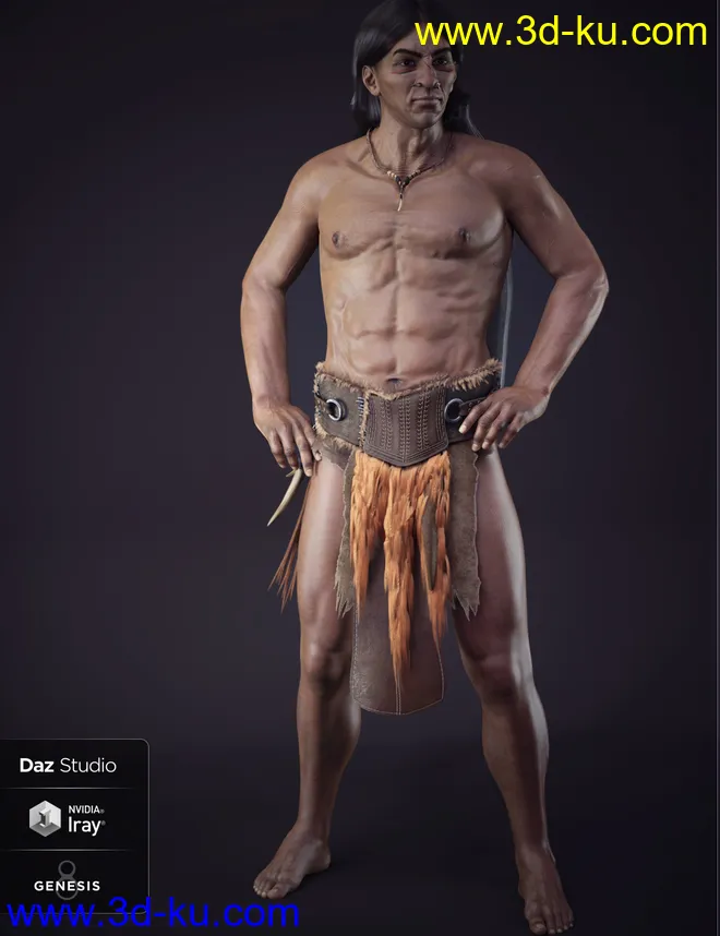 Tennessee for Genesis 8 Male模型的图片14