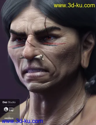 3D打印模型Tennessee for Genesis 8 Male的图片