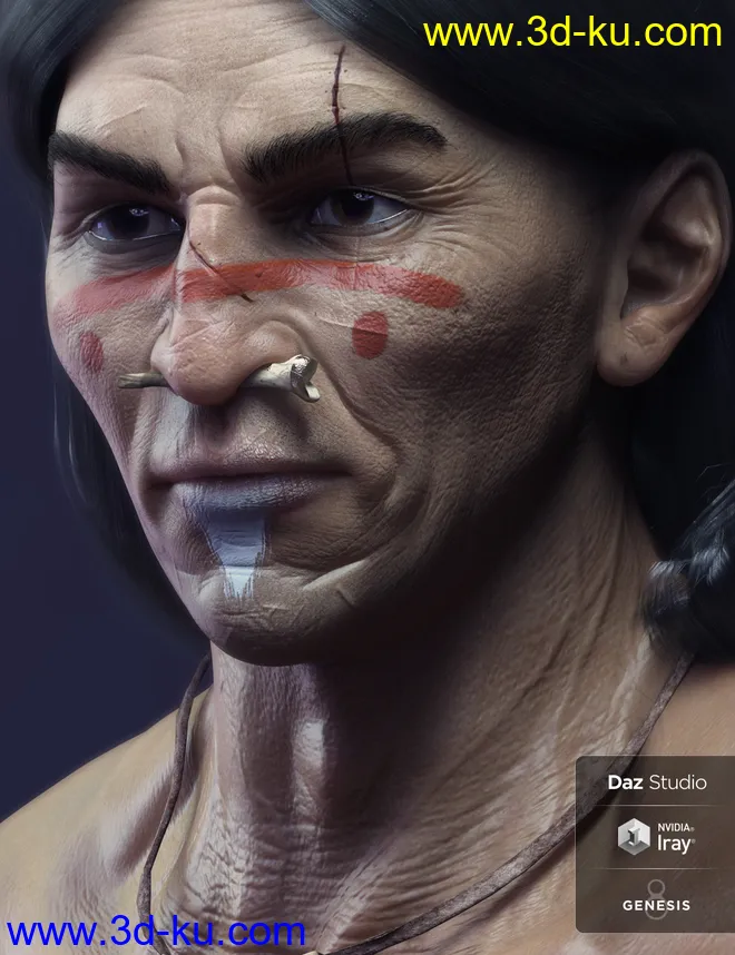 Tennessee for Genesis 8 Male模型的图片16