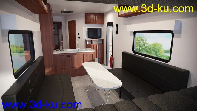 Tesla RV Trailer模型的图片2