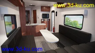 3D打印模型Tesla RV Trailer的图片