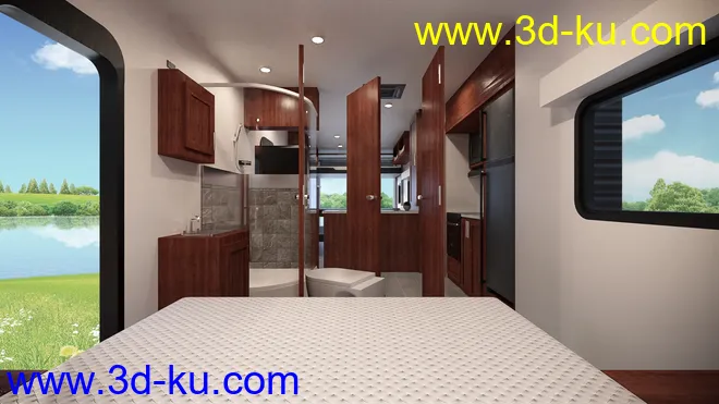 Tesla RV Trailer模型的图片6