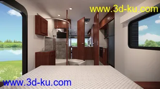 3D打印模型Tesla RV Trailer的图片